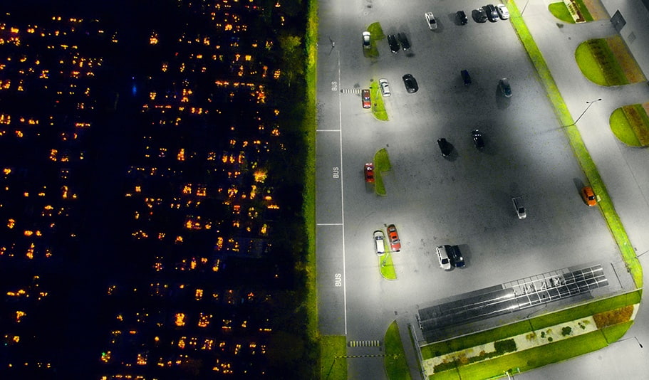 Oświetlenie led obiektu Electrolux - Polska Lampy led i oprawy led Wrocław - Lediko
